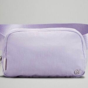 Lululemon Athletica Purple Crossbody Bag with Minimalist Design